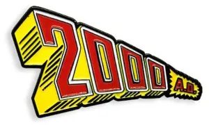 2000 AD kitűzők logo