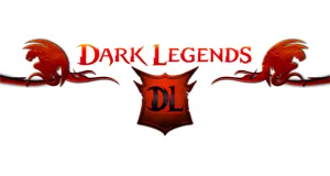 Dark Legends hűtőmágnesek logo