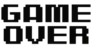 Game Over párnák logo