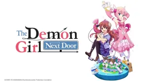 The Demon Girl Next Door cuccok termékek ajándékok logo