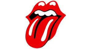 The Rolling Stones pénztárcák logo