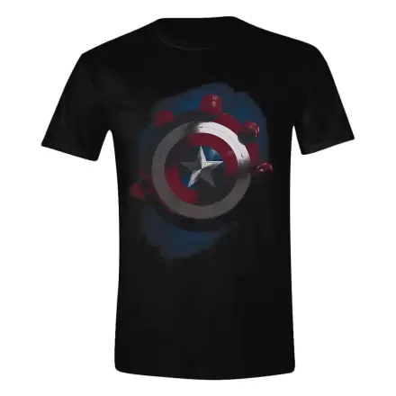 Captain America Brave New World Captain America Shield with Red póló  termékfotó