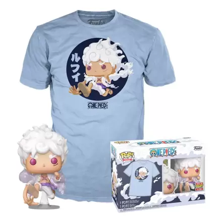 Funko POP! & Tee Box One Piece figura és póló csomag Luffy Fifth Gear termékfotó