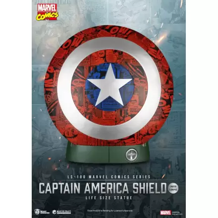 Marvel Comics PVC Captain America  Shield Life Size Satue 64 cm termékfotó