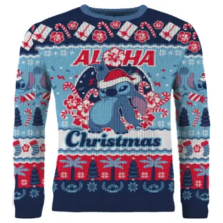Lilo & Stitch Stitch Aloha Christmas karácsonyi pulóver termékfotó