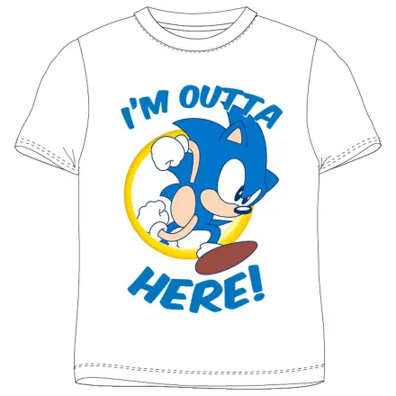 Sonic Here gyerek rövid póló, felső  termékfotó