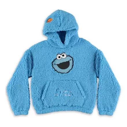 Sesame Street Cookie Monster Teddy kapucnis pulóver termékfotó