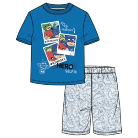 Pizsihősök Hero Selfie gyerek rövid pizsama termékfotó