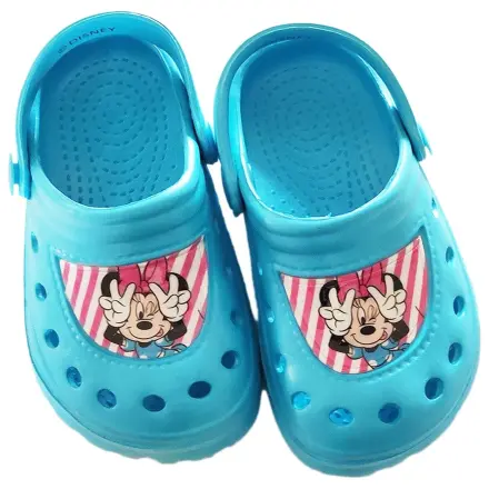 Disney Minnie Peek-a-Bow Blue gyerek papucs clog  termékfotó