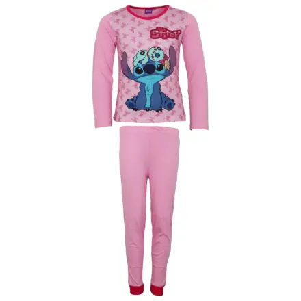 Stitch Scrump Light Pink gyerek hosszú pizsama  termékfotó