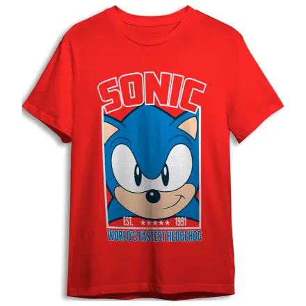 Sonic the Hedgehog Fastest felnőtt póló termékfotó