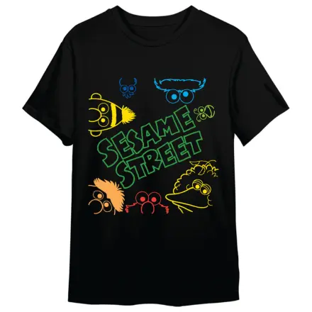 Sesame Street Faces felnőtt póló termékfotó