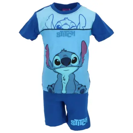 Stitch Sweet Blue gyerek rövid pizsama termékfotó