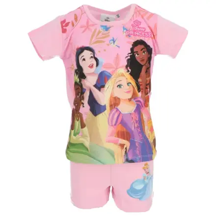 Disney Princesses Friendship Light Pink gyerek rövid pizsama termékfotó