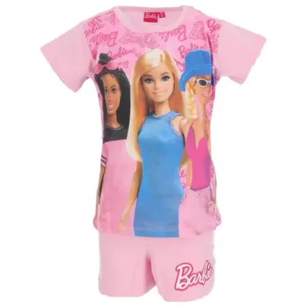 Barbie Trendy Light Pink gyerek rövid pizsama termékfotó