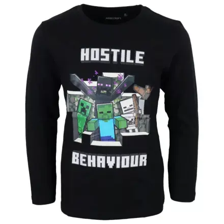Minecraft Hostile gyerek hosszú ujjú póló, felső termékfotó