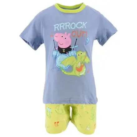 Peppa malac Rock Out Blue gyerek rövid pizsama  termékfotó