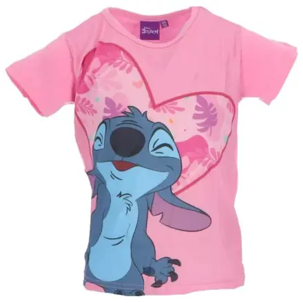 Stitch Fun Light Pink gyerek rövid póló, felső  termékfotó