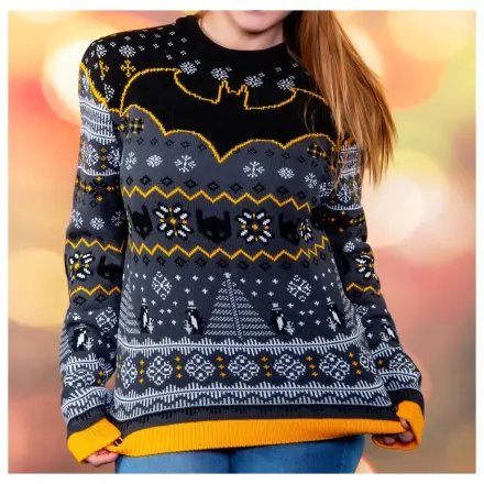 Batman Penguin karácsonyi pulóver termékfotó