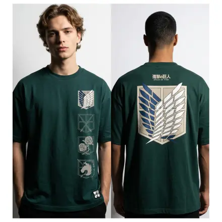 Attack on Titan Logo Oversize póló termékfotó
