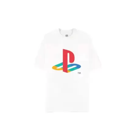 PlayStation Logo White Loose Fit póló termékfotó