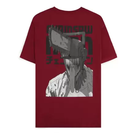 Chainsaw Man Smile Bordeaux póló  termékfotó