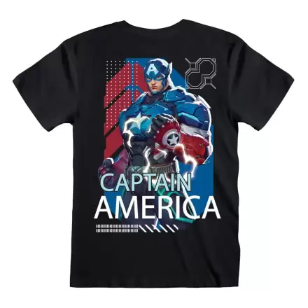 Marvel Rivals Captain America póló  termékfotó