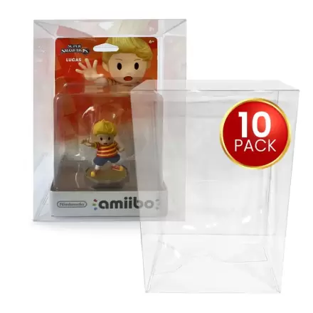 10 db-os PET protector védőtok csomag Amiibo figurákhoz termékfotó