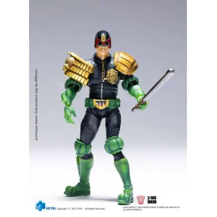 2000 AD Exquisite 1/18 Judge Dredd Mini akciófigura 10 cm termékfotó