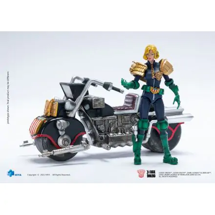 2000 AD Exquisite Mini 1/18 Judge Anderson & Lawmaster MK 2 Set akciófigura 10 cm termékfotó