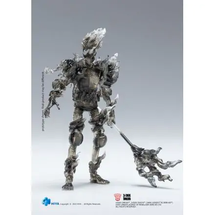 2000 AD Exquisite Mini akciófigura 1/18 Black and White Judge Fire 10 cm termékfotó