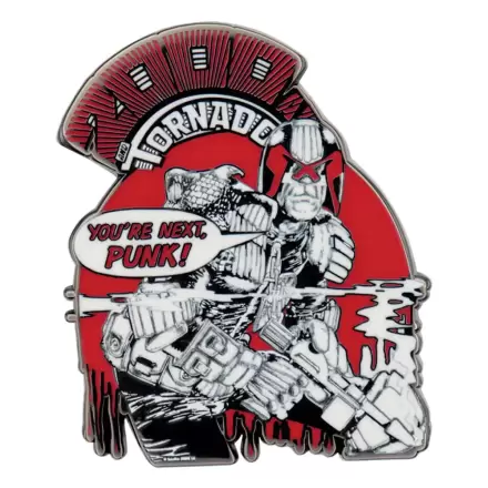 2000 AD Judge Dredd You're Next Punk kitűző Limitált kiadás termékfotó