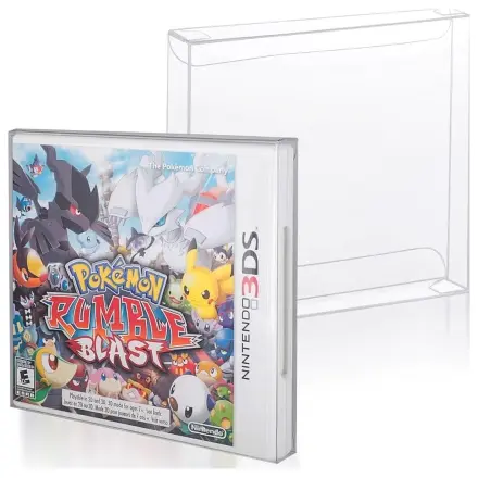 25 db-os PEt tárolódoboz csomag PS1/Single CD/Dreamcast (Jewel Case) játékokhoz termékfotó