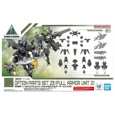 30MM 1/144 Option Parts csomag 23 (Full Armor Unit 2) modell készlet kiegészítő csomag termékfotó