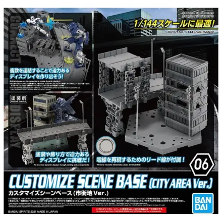 30MM Customize Scene Base (City Area Ver.) modell készlet kiegészítő csomag termékfotó