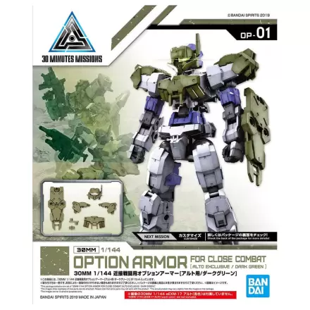 30MM Optional Armor Set for Close Combat Dark Green modell készlet kiegészítő csomag termékfotó