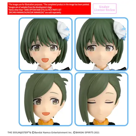 30MS Option Hair Style & Face Parts Set Nichika Hazuki Nanakusa Accessory 30 Minutes Sisters figura mkiegészítő csomag termékfotó