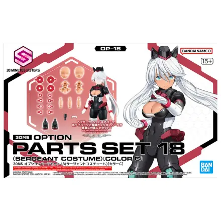 30MS Optional Parts Set 18 Sergeant Costume Color C figura kiegészítő csomag termékfotó