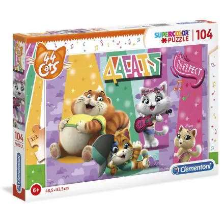 44 Cats puzzle 104db-os termékfotó