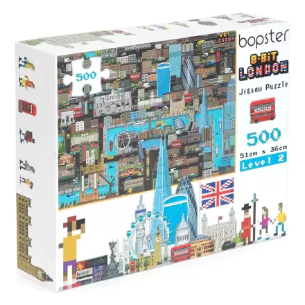 8-Bit Pixel London Level 2 puzzle 500 darab termékfotó