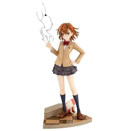 A Certain Scientific Railgun T 1/7 Misaka Mikoto 15th Anniversary Ver. Kotobukiya Luxury Ver. PVC szobor figura 30 cm termékfotó