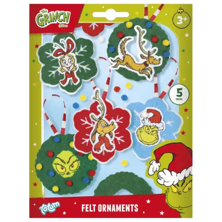 A Grincs Dr Seuss karácsonyfa dísz 5 db-os termékfotó