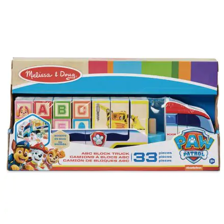 A Mancs őrjárat kamion fa kockákkal termékfotó