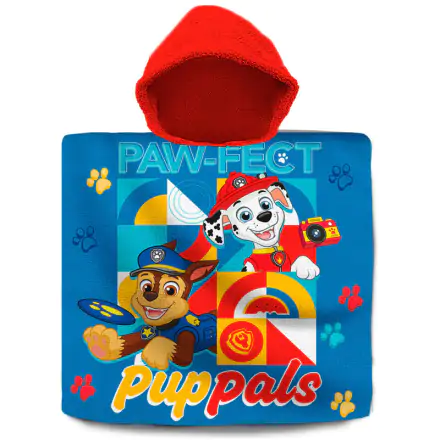 Paw Patrol cotton poncho towel termékfotója