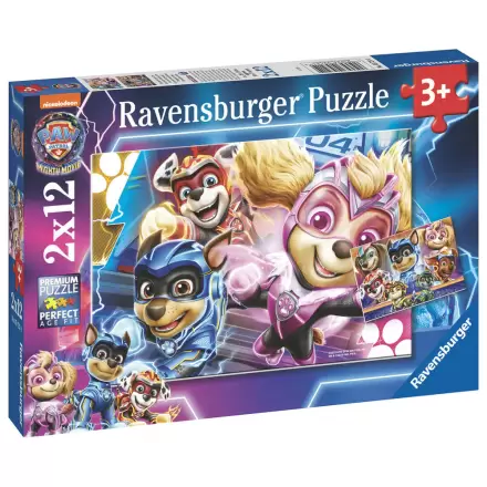 A Mancs őrjárat The mighty movie puzzle 2x12db-os termékfotó