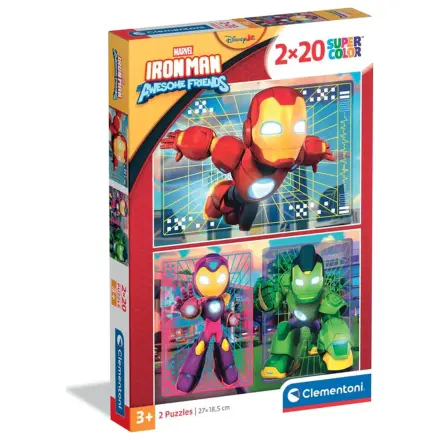 A Vasember és szupercsapata Hero Squad 2x20 db-os puzzle  termékfotó