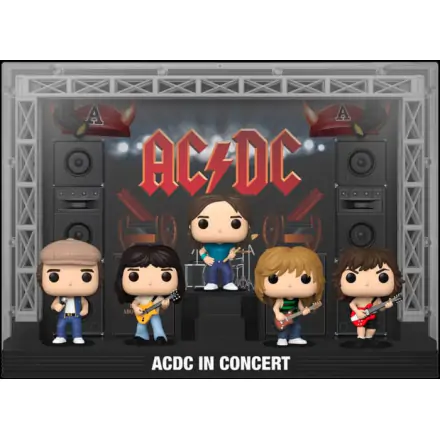 AC/DC Funko POP! Moments DLX Vinyl AC/DC in Concert 5 db-os figura csomag 9 cm termékfotója