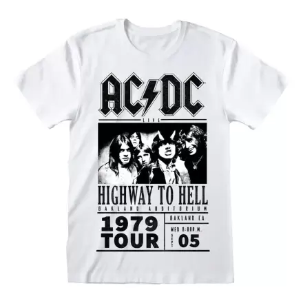 AC/DC Highway To Hell 1979 Tour White póló termékfotója