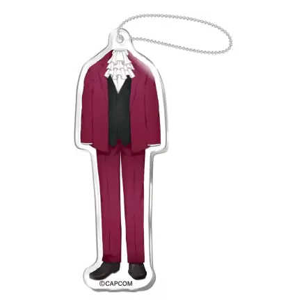 Ace Attorney Phoenix Miles Edgeworth Acryl kulcstartó 6 cm termékfotója