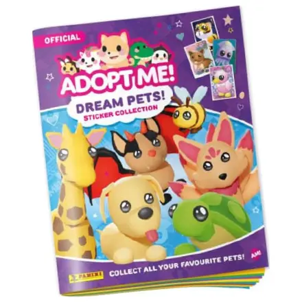 Adopt me! On Roblox Collection német nyelvű matrica album  termékfotó